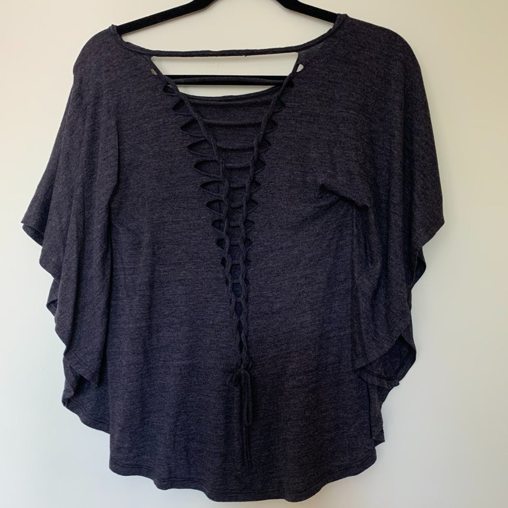 Open back top